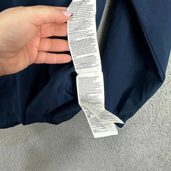 Under Armour Storm Winds Pullover Windbreaker Jacket Mens Medium Blue Fitted - Picture 6 of 9